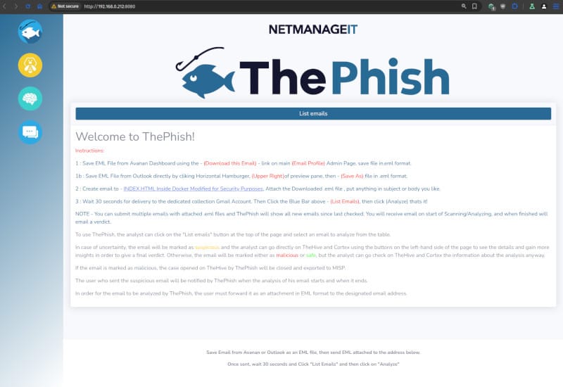 ThePhish - An Open Source Automated Detection and Analysis Platform 