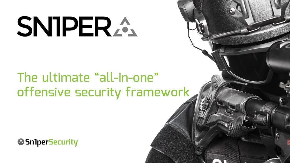 SN1PER - The Ultimate "all-in-one" offensive security framework