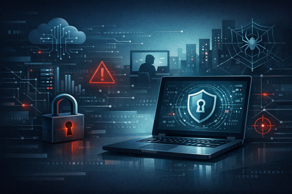 Illustration of administrators patching and monitoring an ownCloud file-sharing server affected by an authentication bypass vulnerability